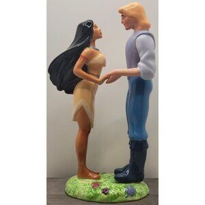 Disney Enesco Pocahontas & John Smith Figurine Holding Hands